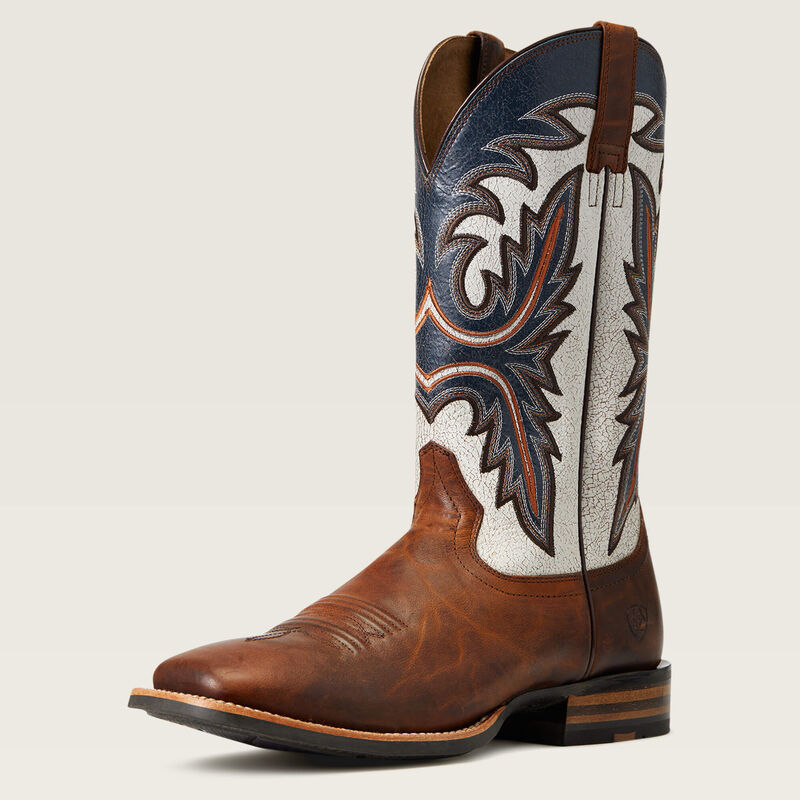 Ariat Men's Boots - Bushrider Penny Brown Square Toe