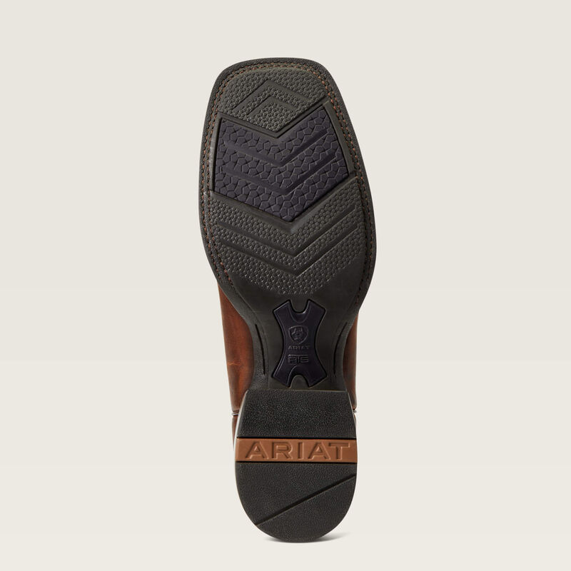 Ariat Men's Boots - Bushrider Penny Brown Square Toe