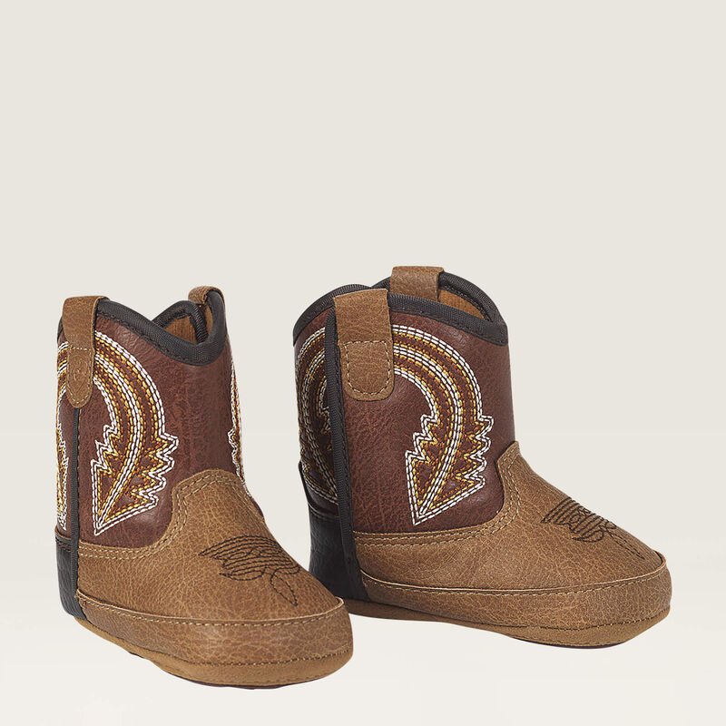 Ariat Infant Lil Stompers Evan Brown Boot