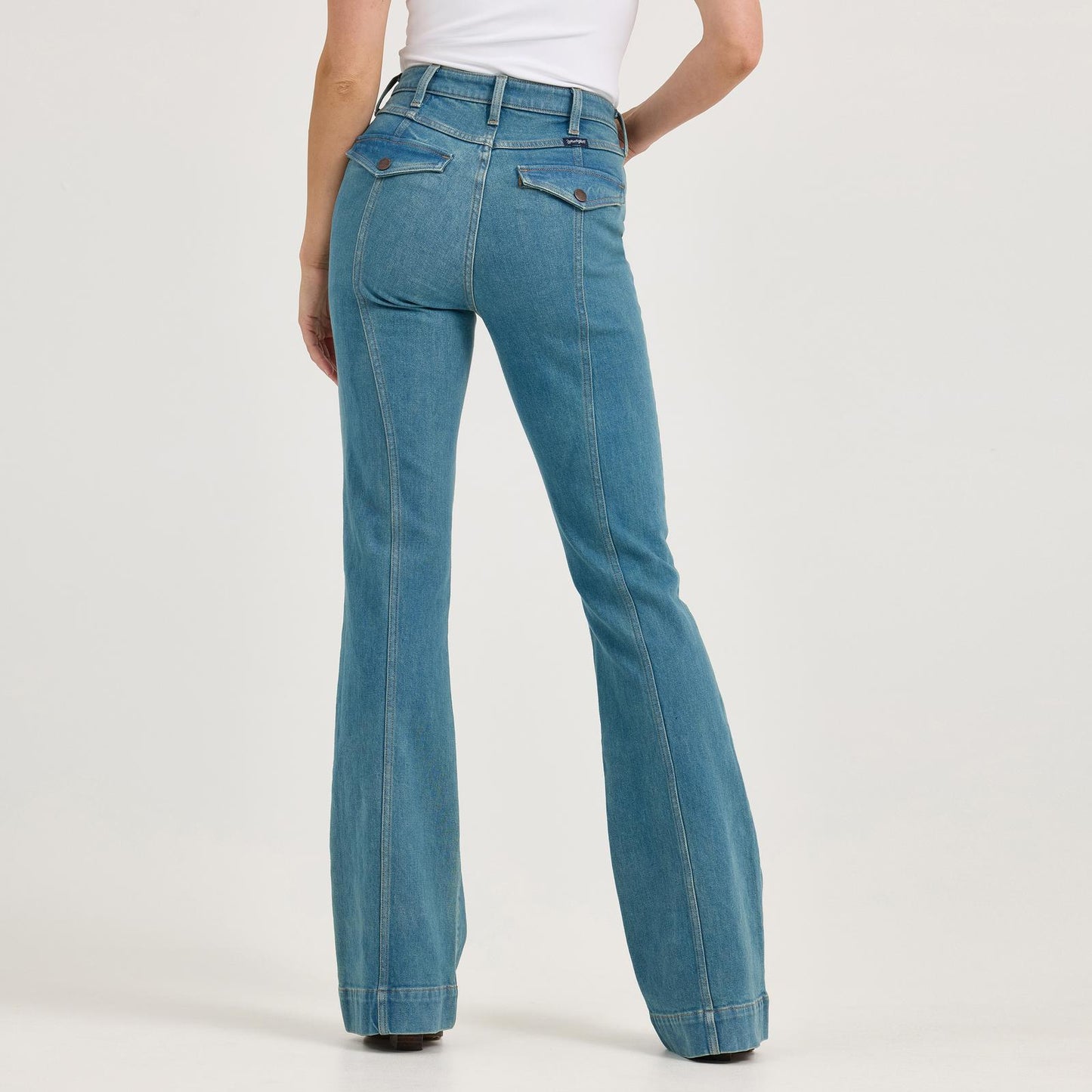 Wrangler Women's Retro Bailey Trouser High Rise Jean - Brooklyn