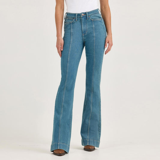 Wrangler Women's Retro Bailey Trouser High Rise Jean - Brooklyn