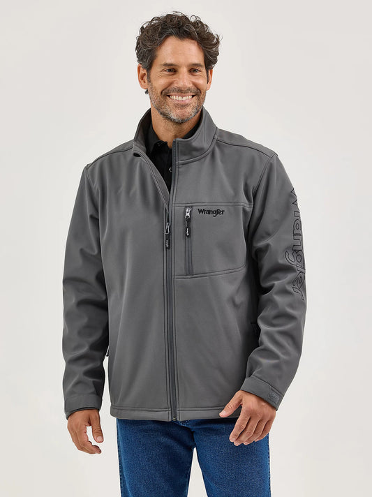 Wrangler Men's Trail Jacket Dark Shadow Gray