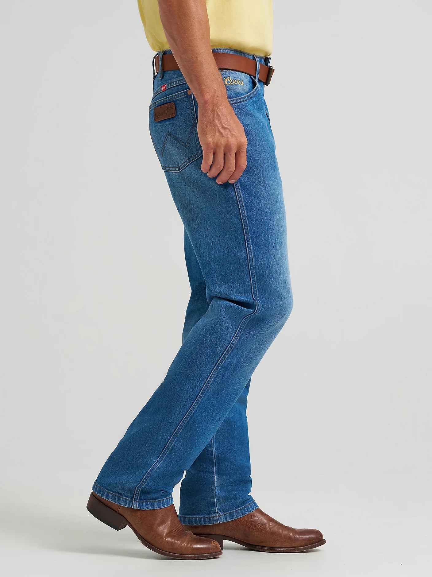 Wrangler X Coors 13MWZ Cowboy Cut Golden Blue Jean