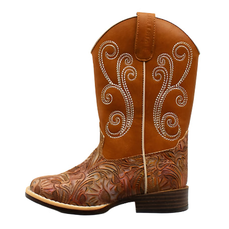 Twister Children's Elizabeth Floral Embossed Boot