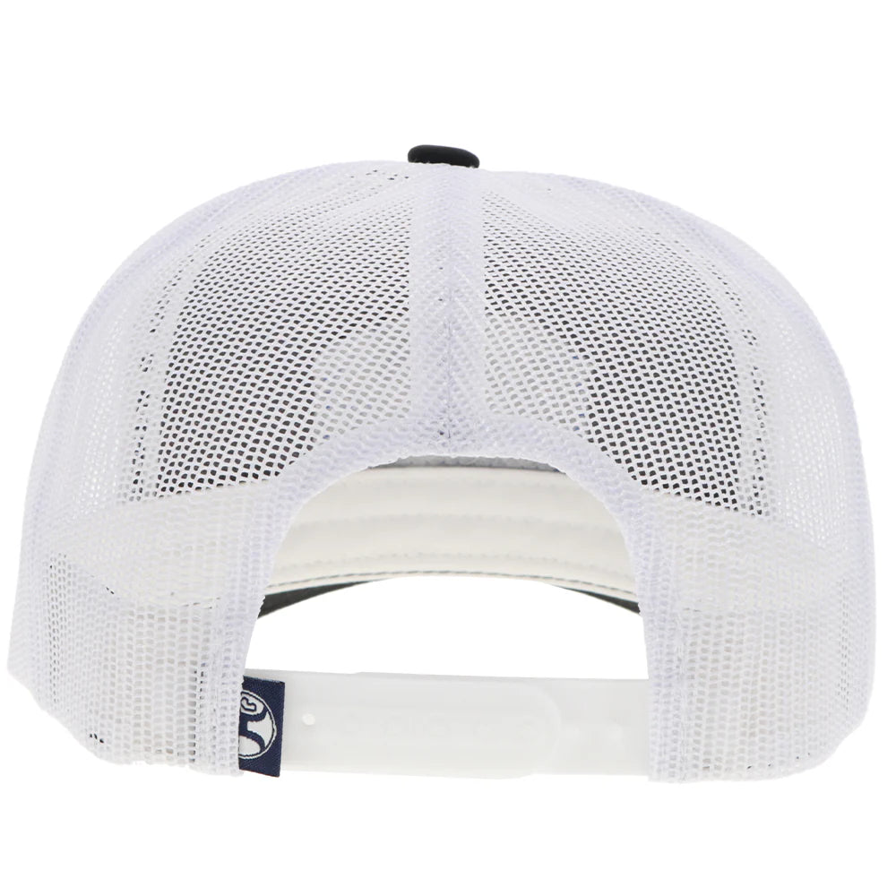 Hooey Ball Cap "John Wayne" Hat White and Black