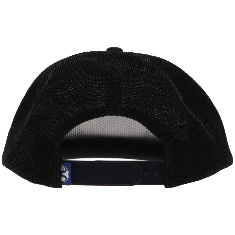 Hooey Ball Cap "Local" Hat Navy/Black with Navy and White Patch