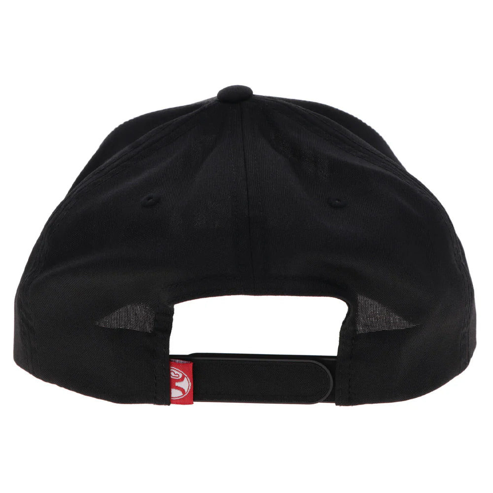Hooey Ball Cap "Wild Ride" Black with Hooey Embroidered Logo