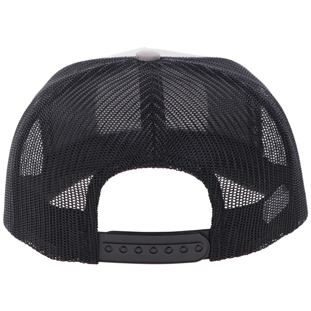 Hooey Ball Cap "Salado" Hat Grey and Black
