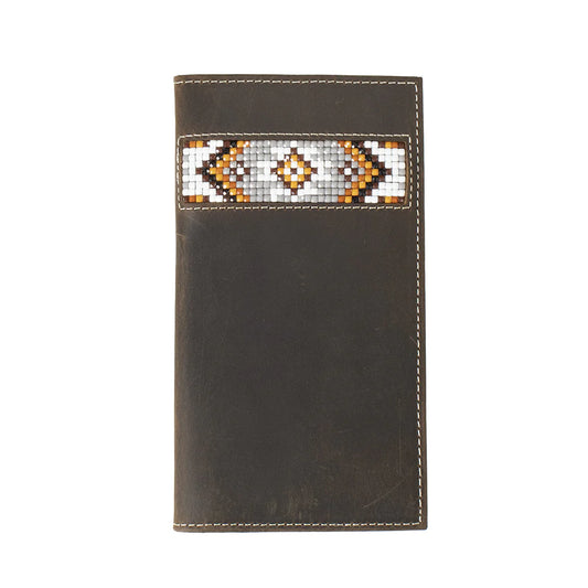 3-D Rodeo Wallet Southwest Inlay Beaded