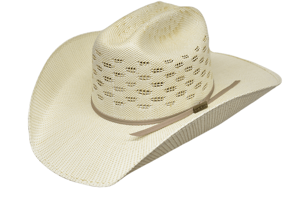 Lone Star Laramie Ranch-Vented Bangora Straw Hat