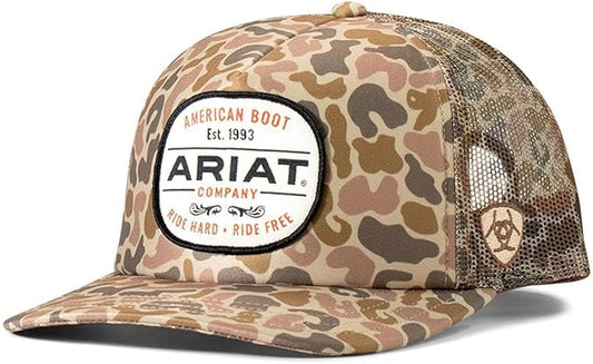 Ariat Duck Camo Patch Cap