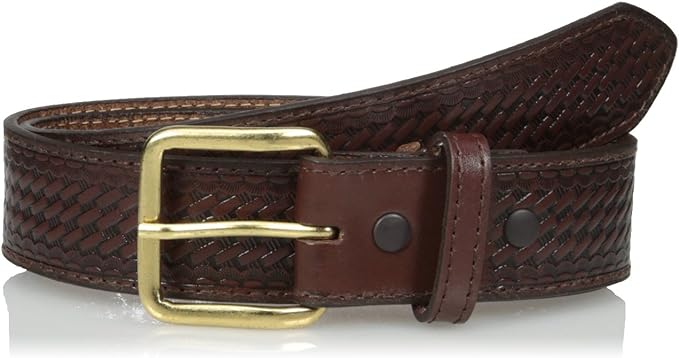 Nocona Belt - Brown Basket Money Belt
