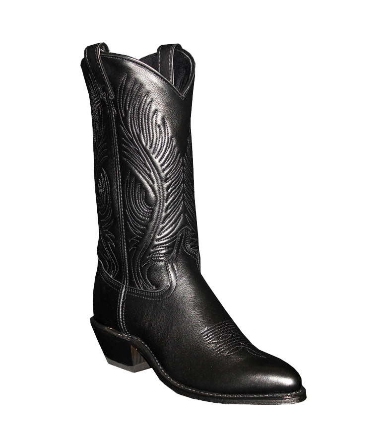 Abilene Women's Black Dress with J-Toe Boot