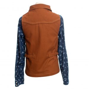 Wyoming Traders Women's Arizona Vest "Cinnamon"