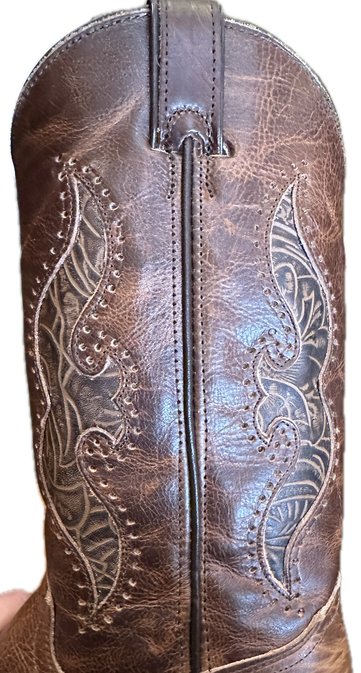 Abilene Women's Antiqued Brown Boot