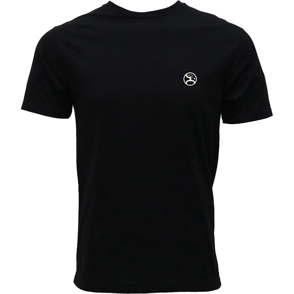 Hooey Men's "Cowboy Swing" Black Cowboy Golf T-Shirt