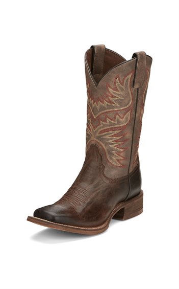 Nocona Boots Women's Sierra Antique Brown Cowhide with Square Toe