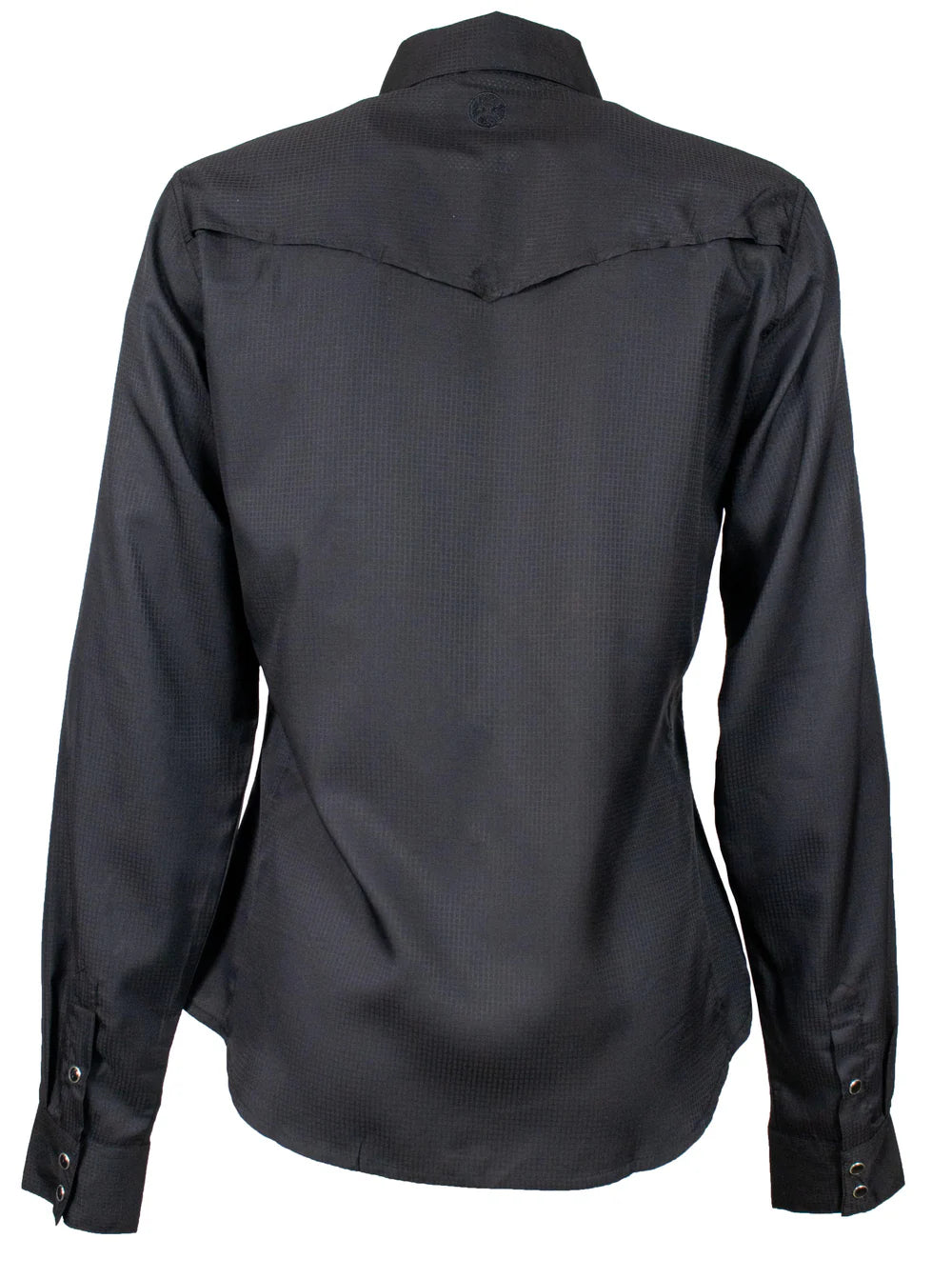 Hooey Women's "Sol" Black Long Sleeve Pearl Snap Shirt