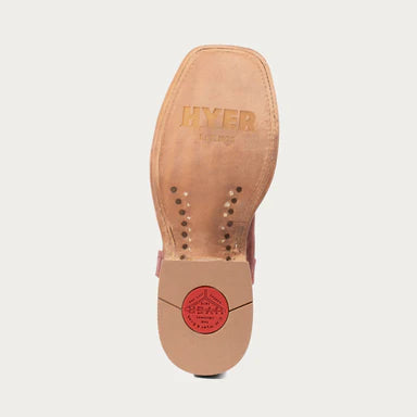 Hyer Women's Boots Augusta Burgundy Cowhide