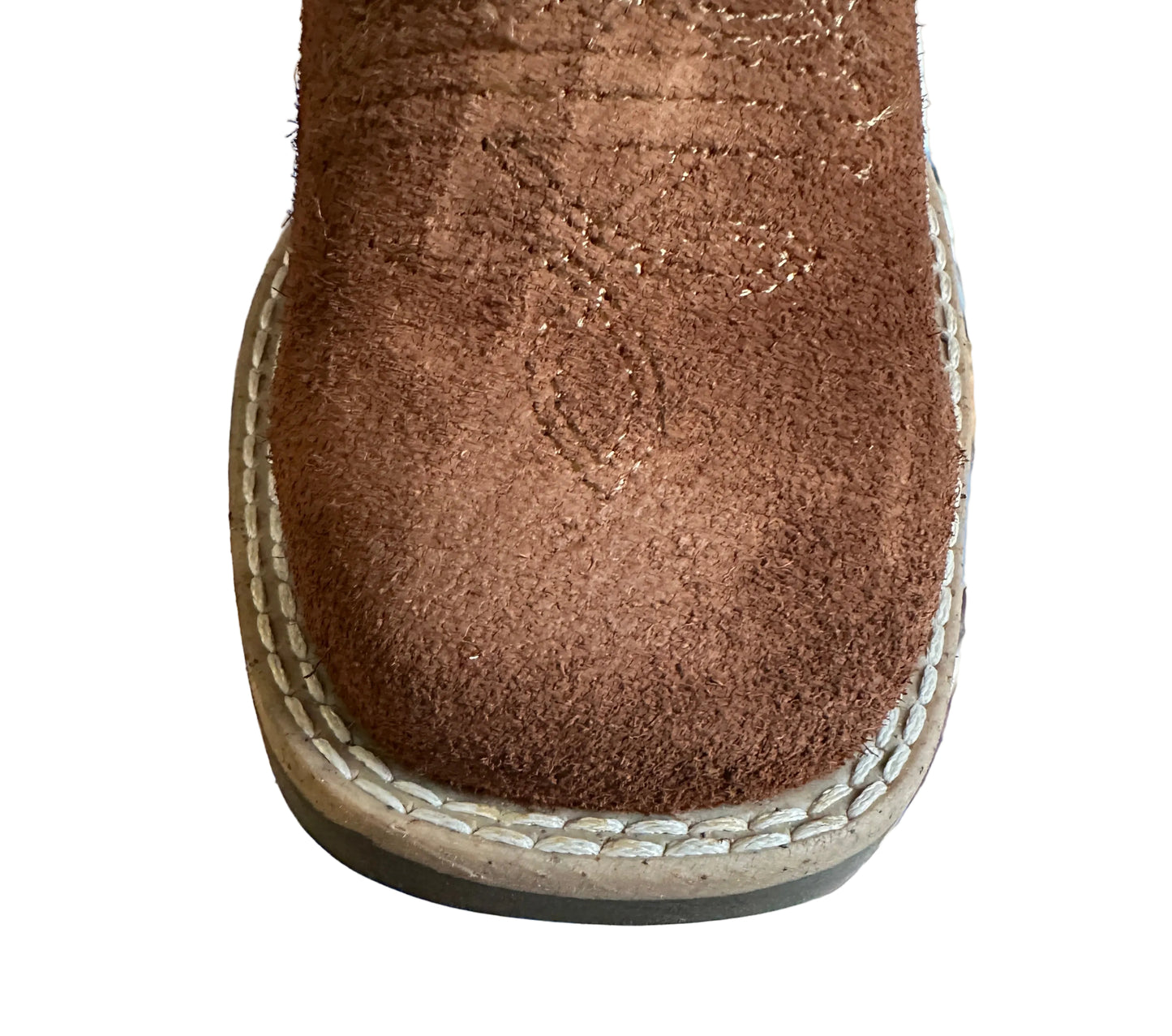 Smoky Mountain Boots Children's and Youth Brown with Burnt Orange Boots
