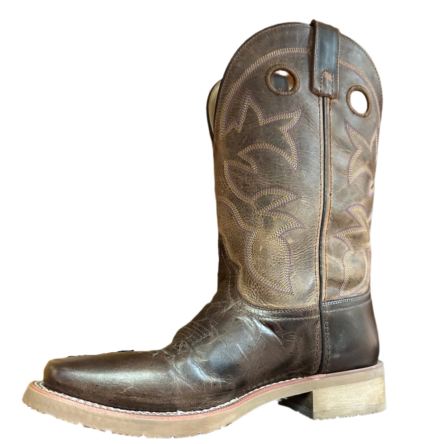 Smoky Mountain Men's Boots - Brown Square Toe