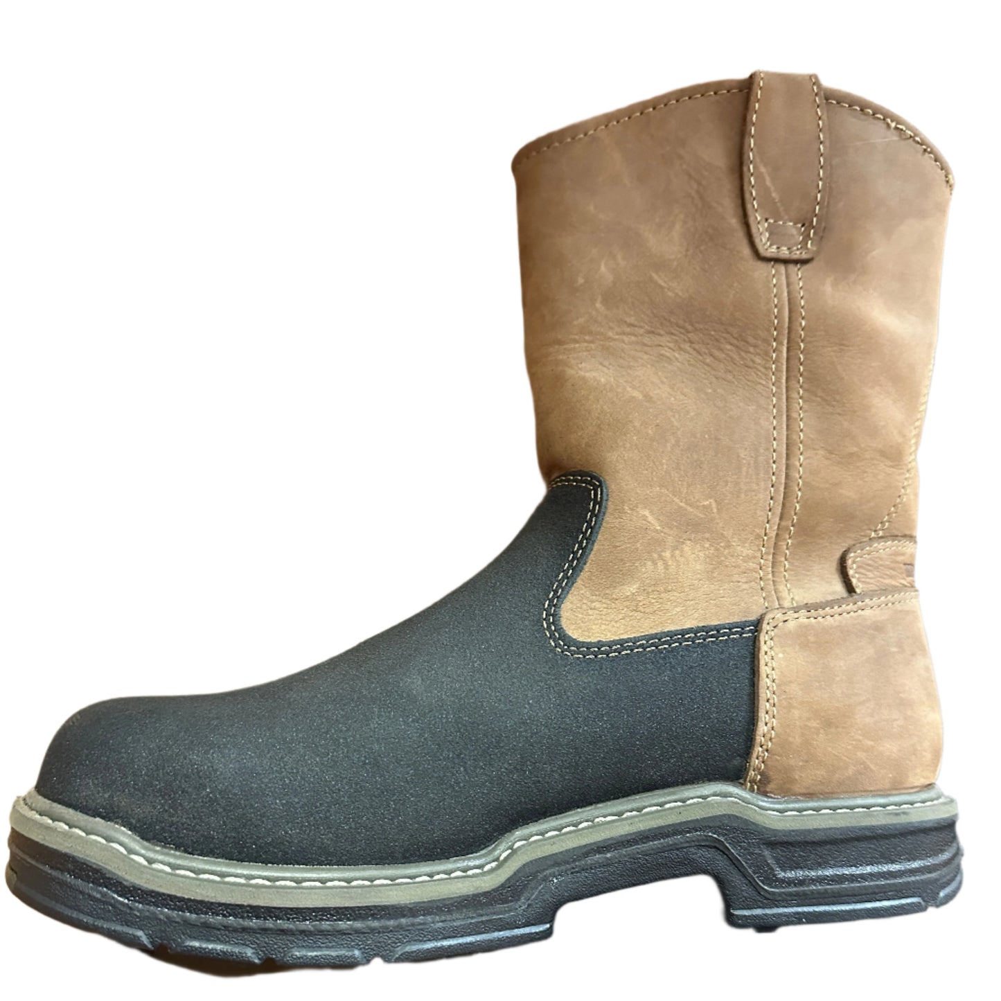 Wolverine Men's Boots - Black & Brown Multishox Work Boot