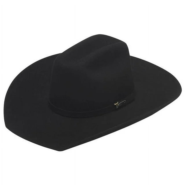 Twister Kid's Felt Hat - Black Crushable Cattleman