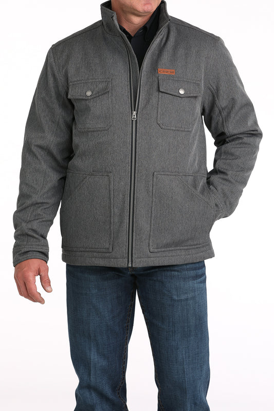 Cinch Men's Concealed Carry Bonded Charcoal Jacket
