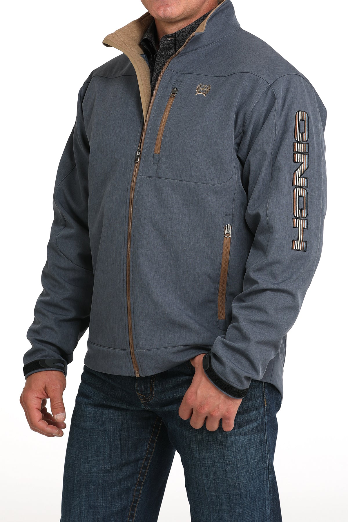 Cinch Men's Bonded Blue Jacket