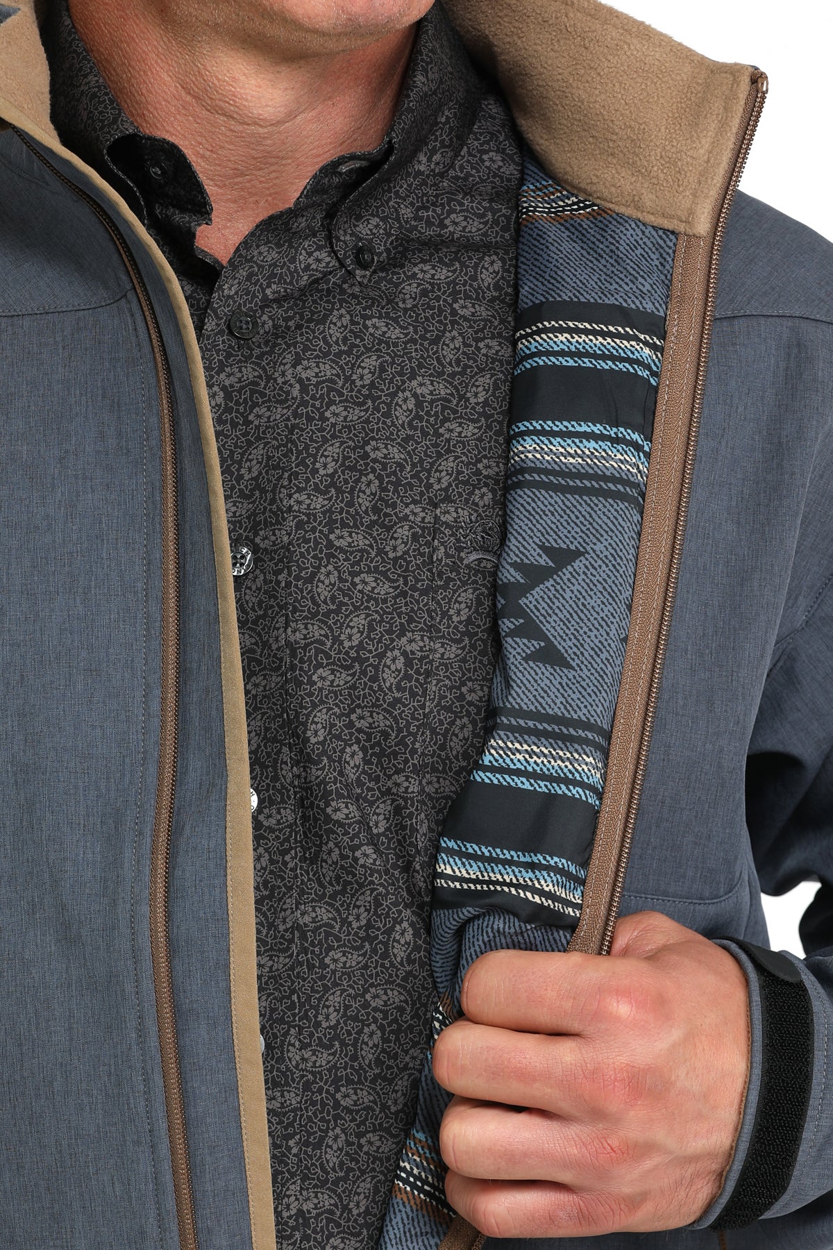Cinch Men's Bonded Blue Jacket