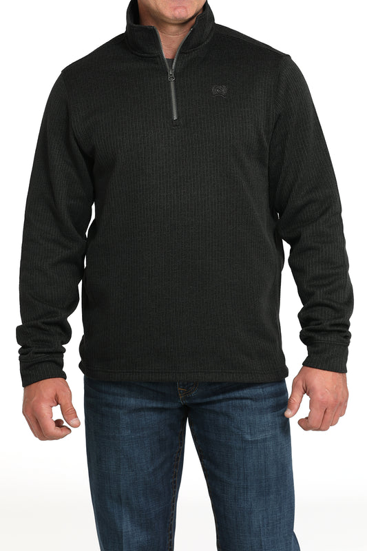 Cinch Men's Black 1/4 Zipper Pullover