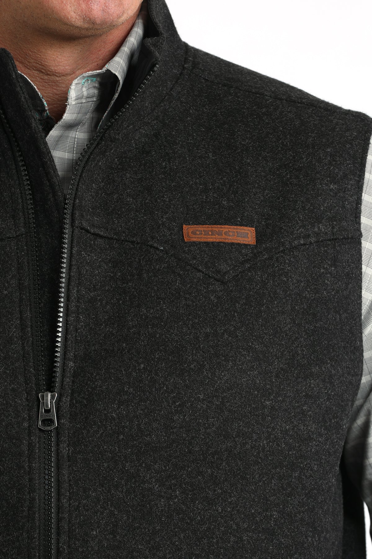 Cinch Men's Black Vest