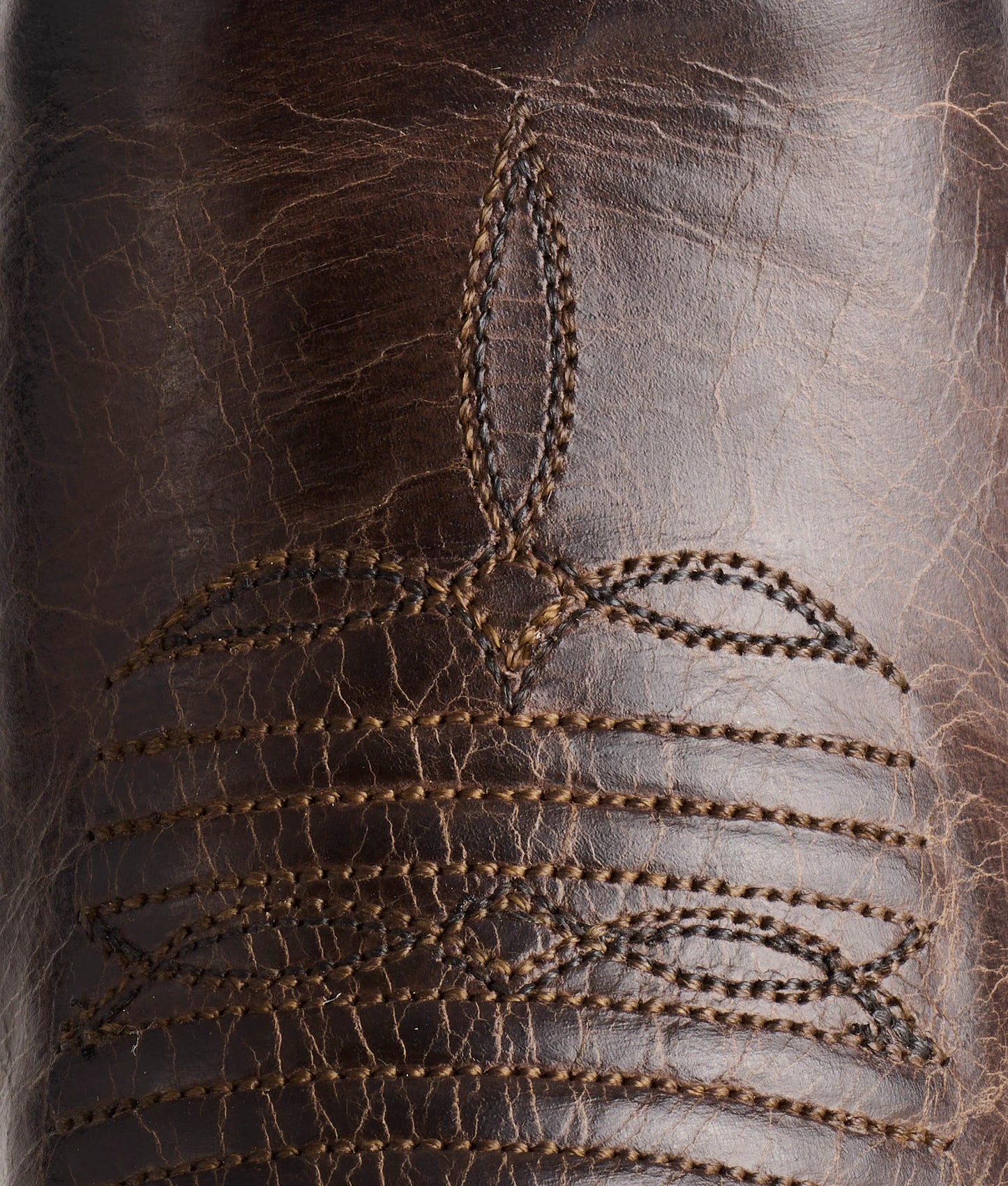 Lucchese Women's Savannah Chocolate Brown Mad Dog Goat Leather Boot