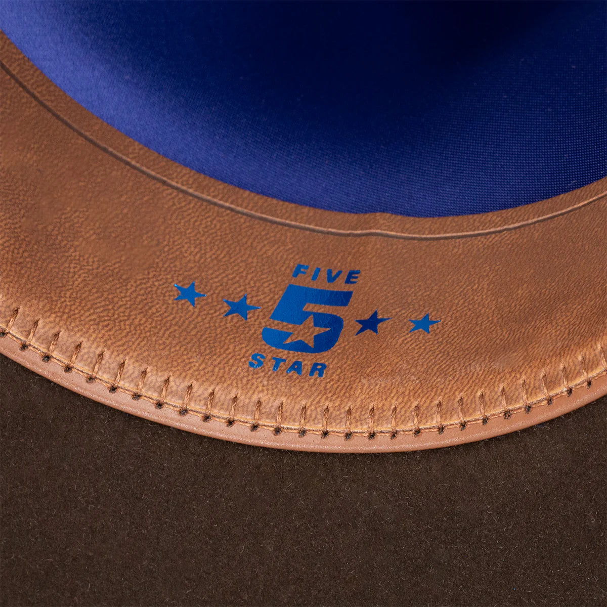 Resistol Felt Chocolate Five Star Cowboy Hat