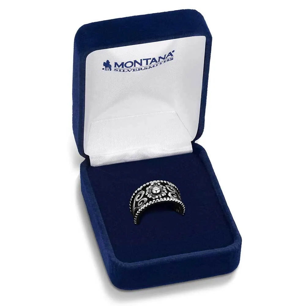 Montana Silversmith Blooming Scroll Ring