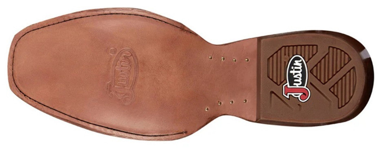 Justin Boots Men's Show Off Oily Tan Goat Boot
