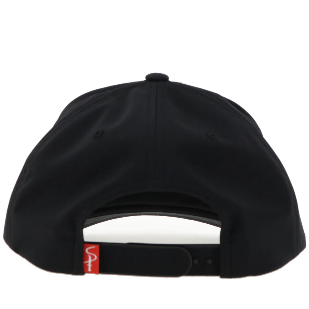 Hooey Ball Cap "Sniper Pig" Hat Black with Red and White Logo