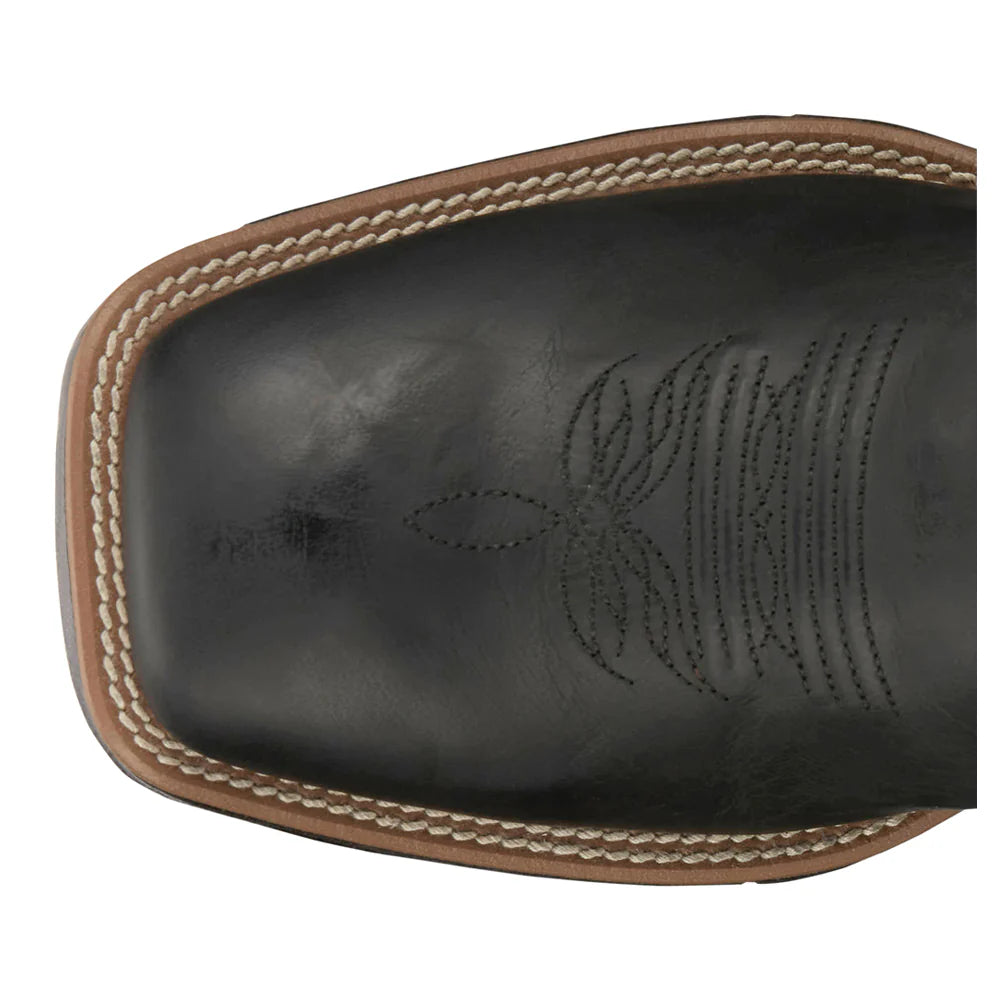Justin Boots Men's Zeke Wide Square Toe Cowboy Boots