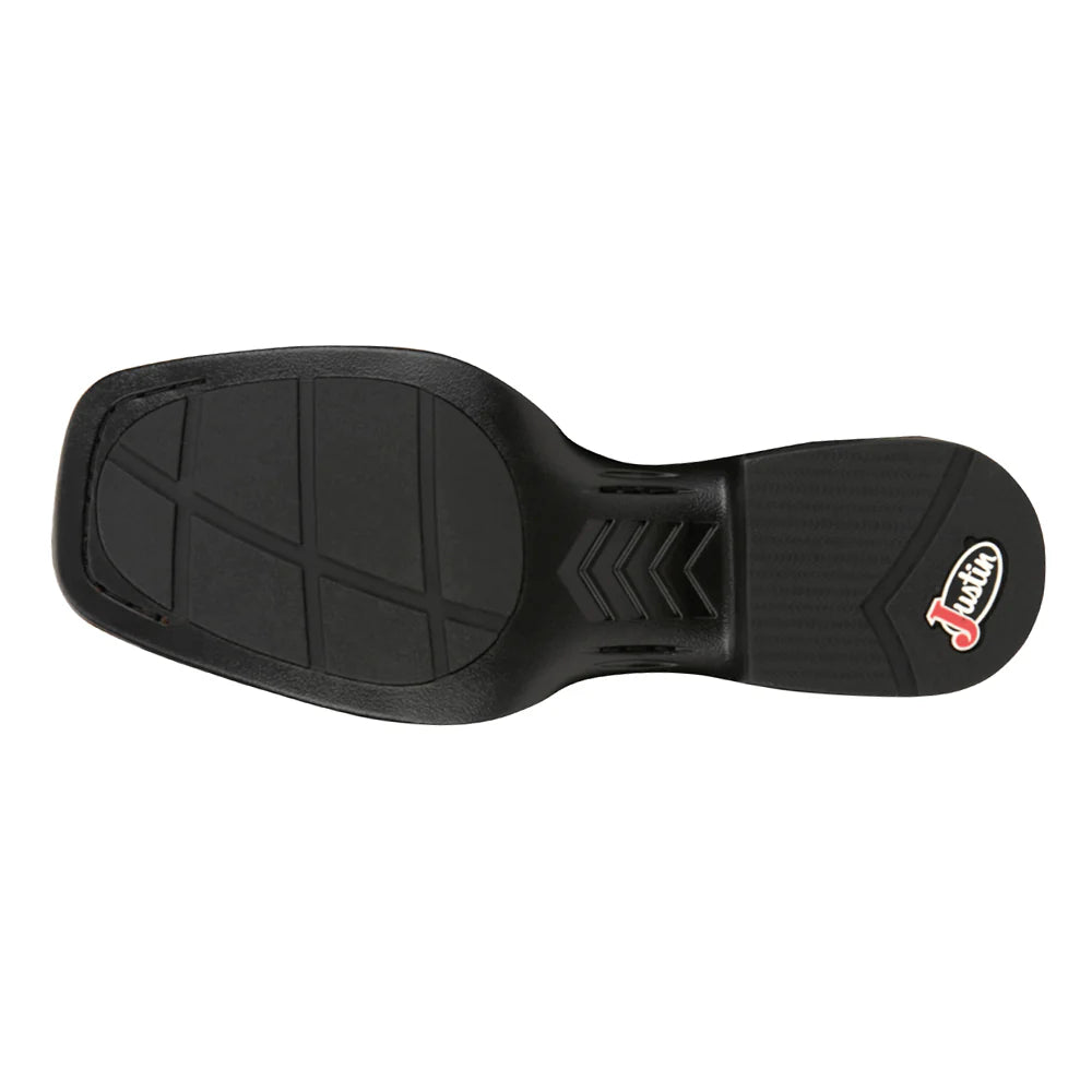 Justin Boots Men's Zeke Wide Square Toe Cowboy Boots