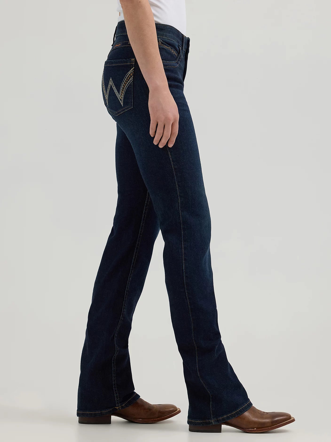 Wrangler Women's Women's Wrangler® Ultimate Riding Jean Q-Baby Mid-Rise Bootcut