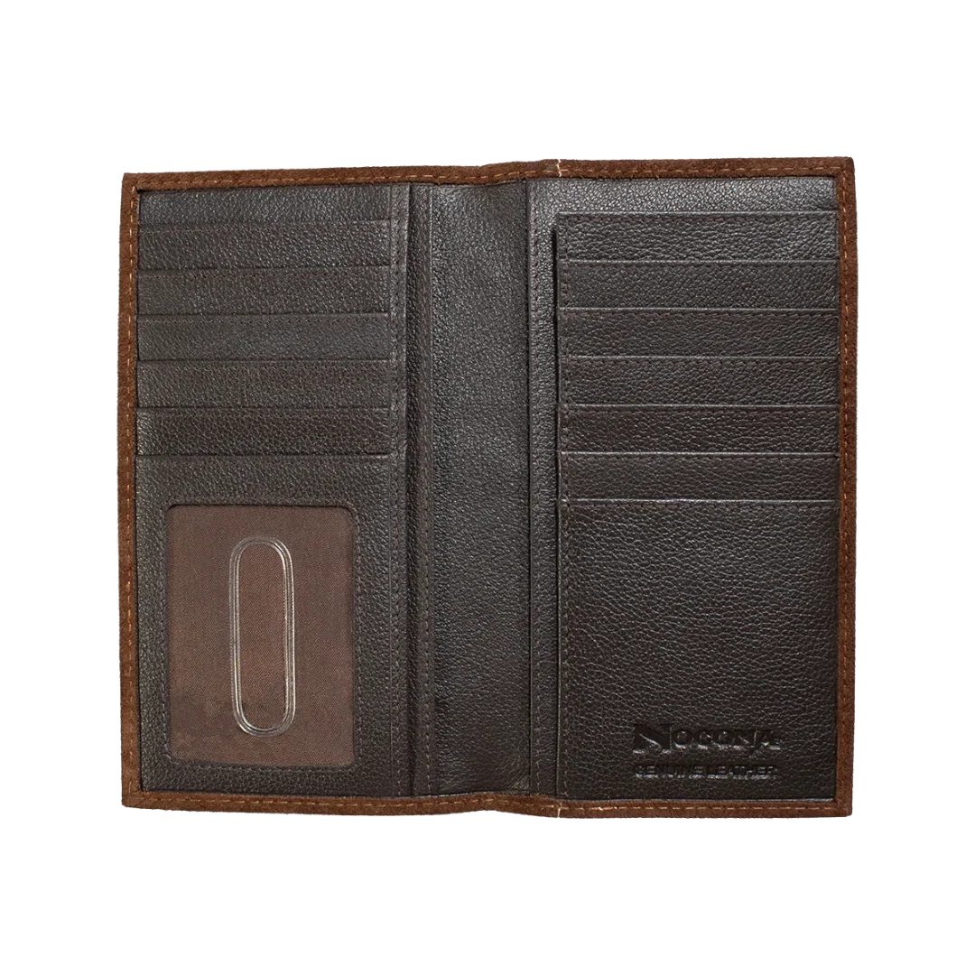 Nocona Leather Rodeo Brown Wallet