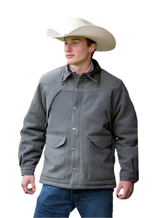 Wyoming Traders Men's Wool Ranch Coat
