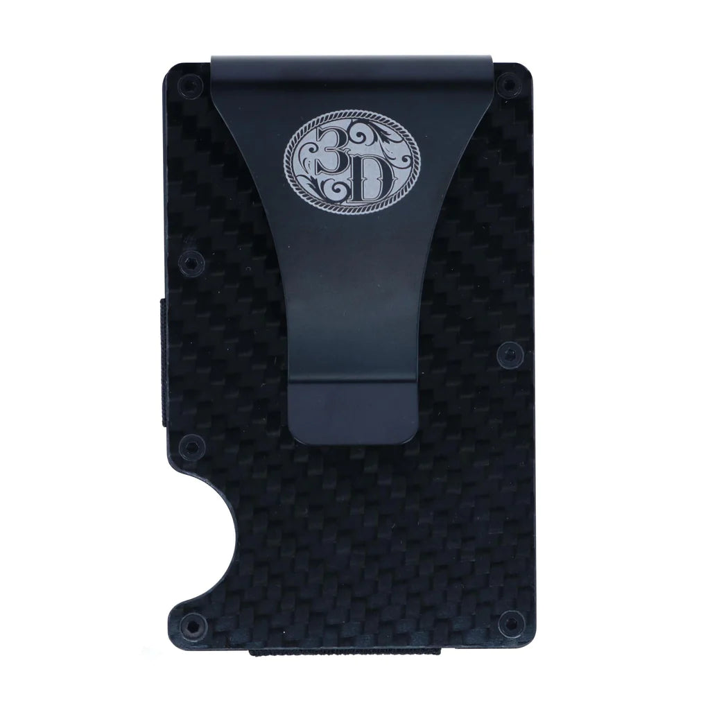 3-D Belt Company Men's Metal Money Clip and Card Holder
