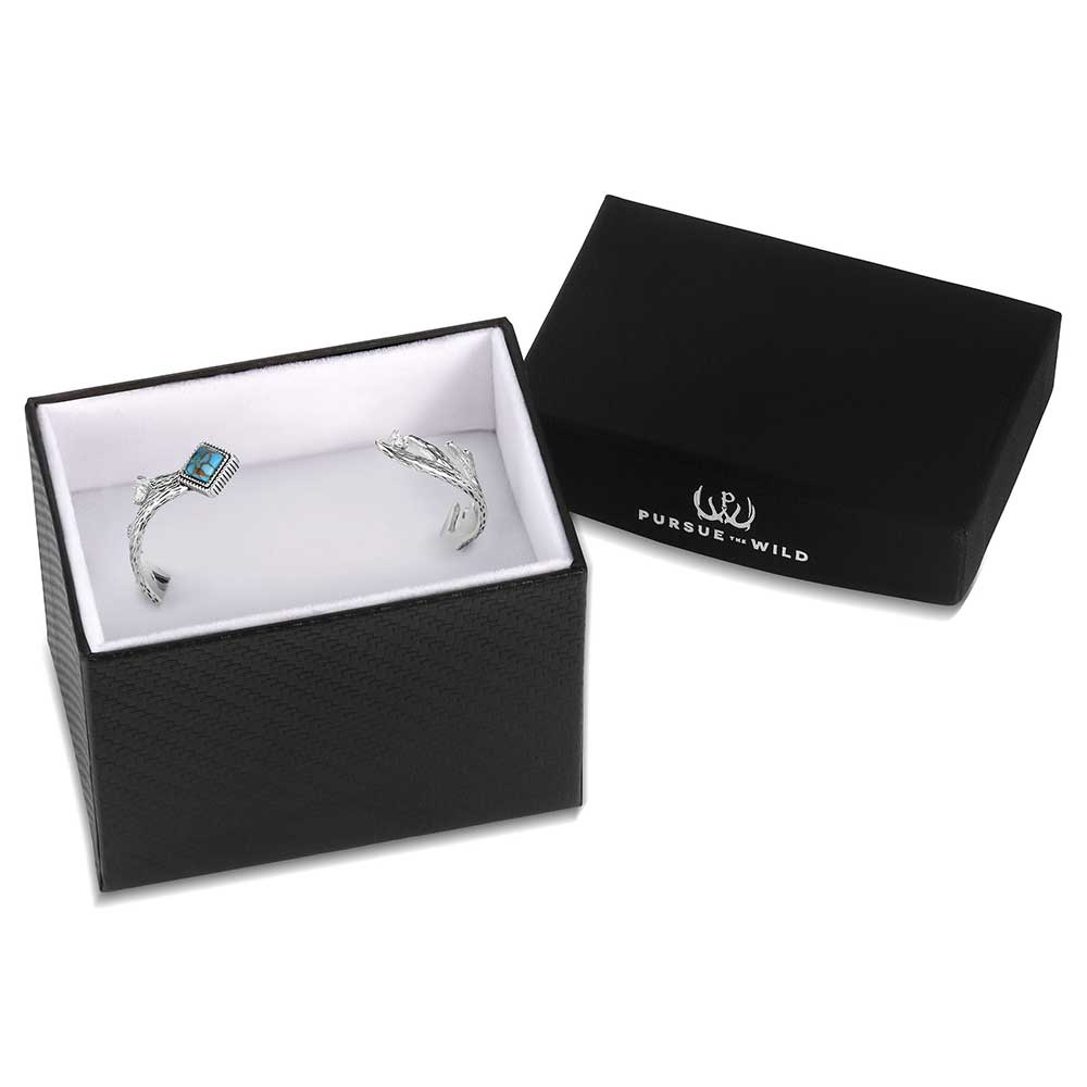 Montana Silversmiths Rugged Beauty Turquoise Cuff Bracelet