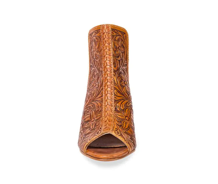 Myra Monika Boot in Hand-tooled Leather