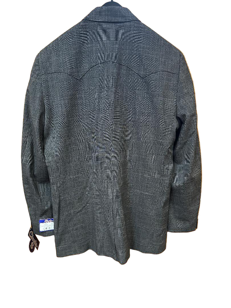 Circle S Blazer Sport Coat - Lubbock Grey and Black