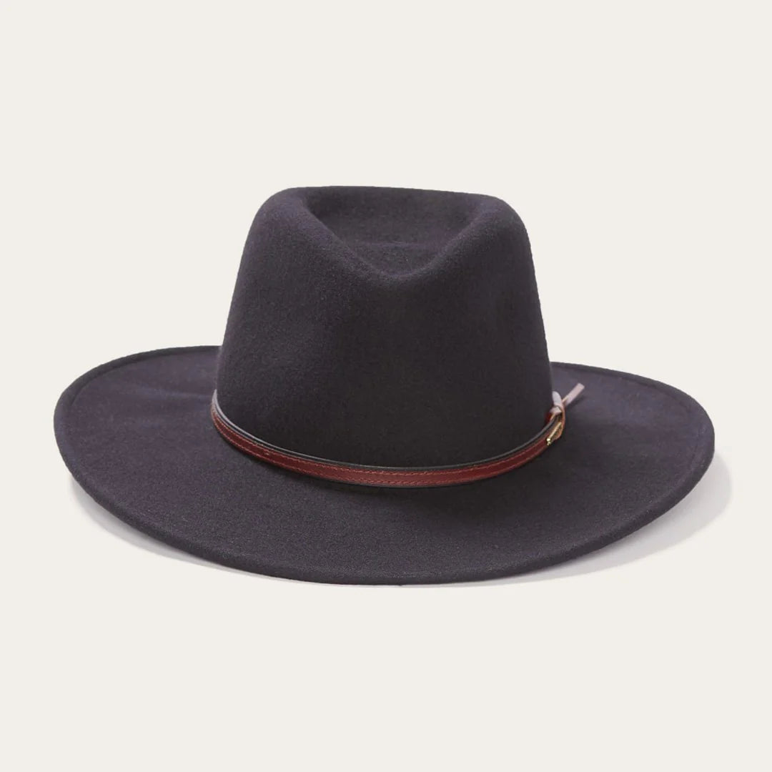Stetson Crushable Bozeman Hat Black