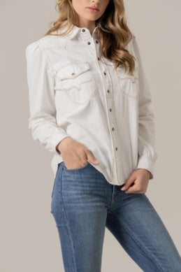 Kimes Ranch Women's Jane Pristine Denim Snap Shirt