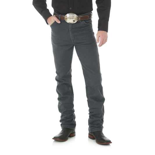 Wrangler Men's Cowboy Cut Slim Fit Jeans "Charcoal Grey"