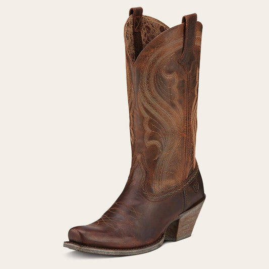 Ariat Women's Lively Brown Western Boot